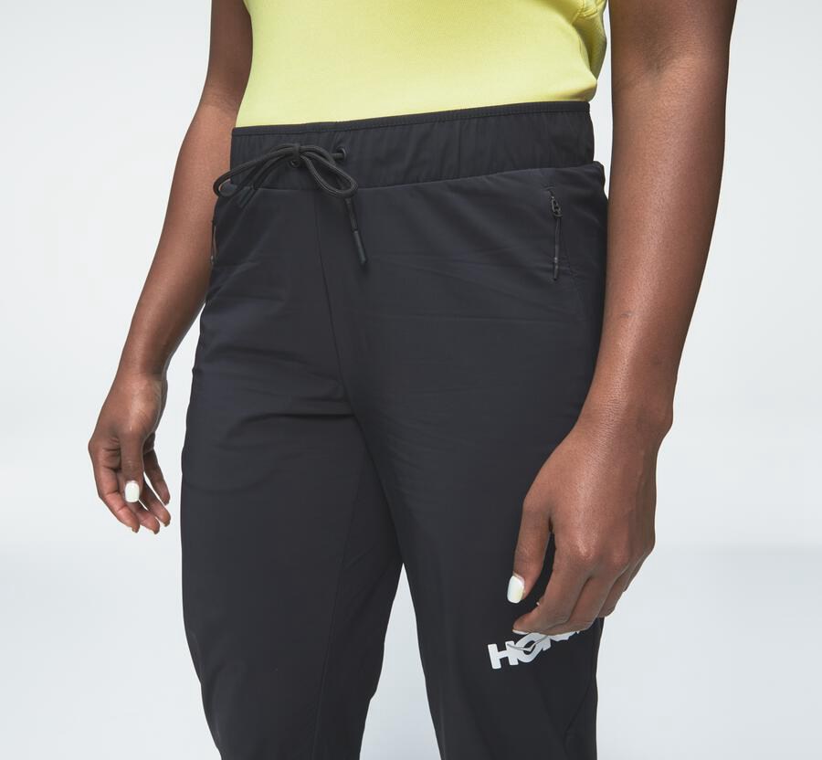 Hoka One One Broek Dames - Jogger - Zwart - FD0594276